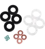 Injector Seals | Injector Rubber Seal – Fuel Injector Rubber Seal/O-Ring for Leak Prevention, Heat &amp; Oil Resistant, Precision Fit, Durable Performance